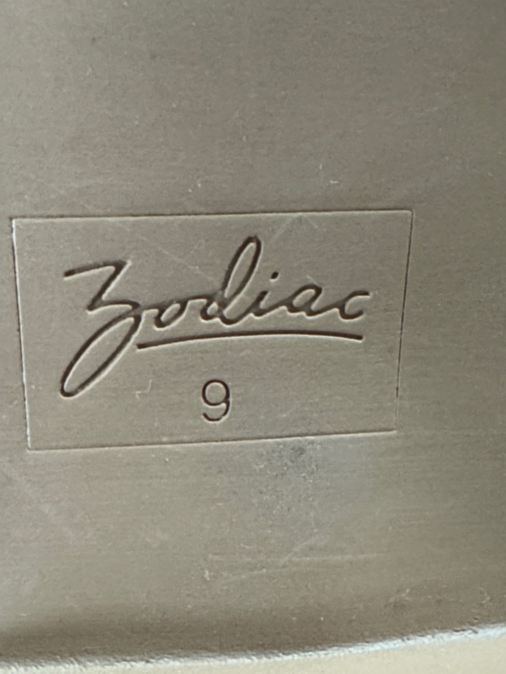 Zodiac Tan Woven Leather Mule Clog - Picture 11 of 11